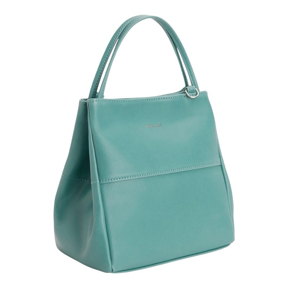 MATT & NAT WillamS Small Vegan Tote Bag Oasis Teal Blue Vintage Collection 7L